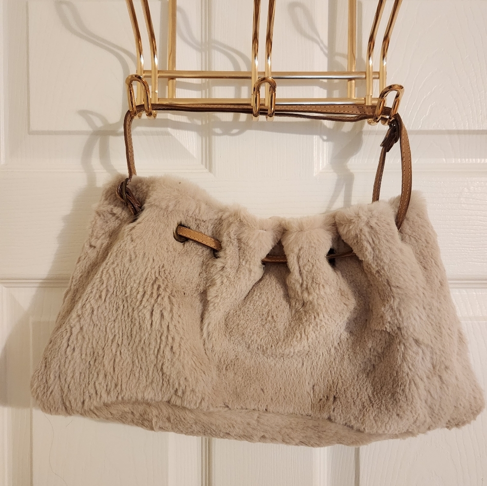 Kangaroo fur purse from Australia